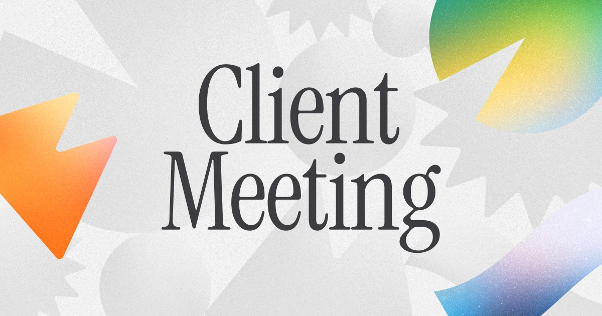 クライアントミーティング
